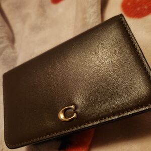 NWT+Box} Coach Wallet in Maple
